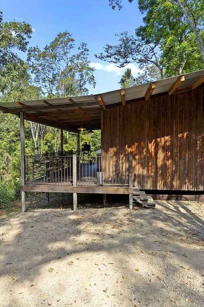 Wollumbin Cabin project by Shelter Arc Build