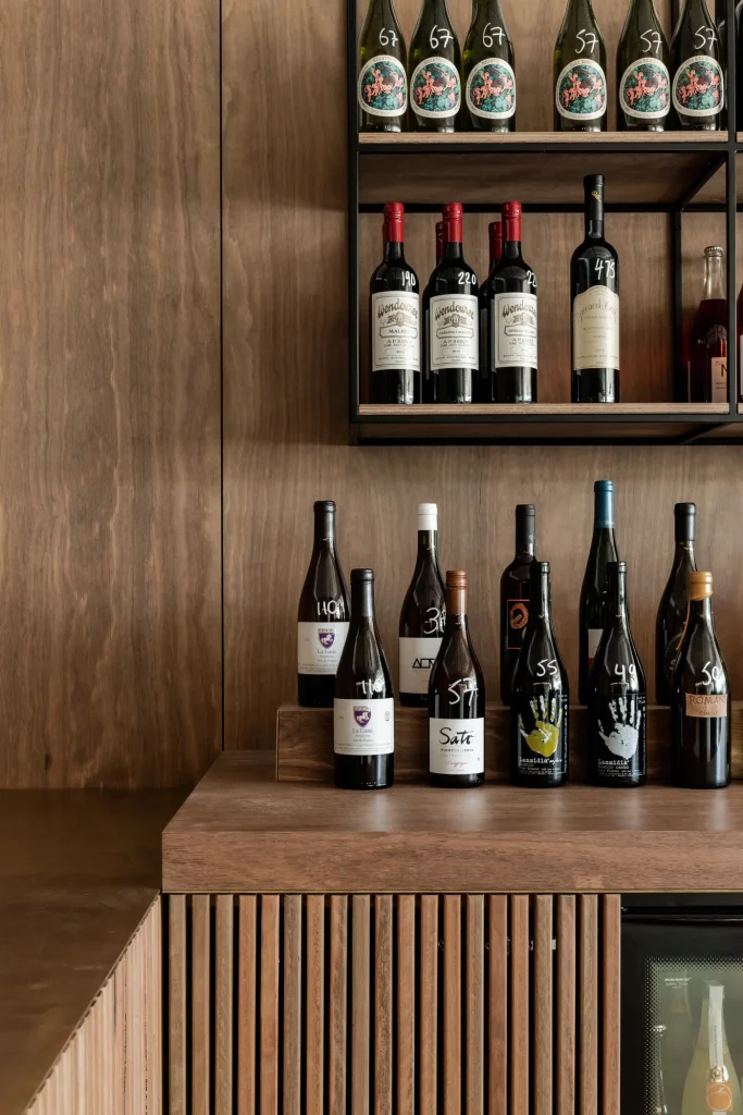 Luna Wine Store fit out built by Shelter Arc Build